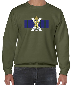 Royal Regiment Of Scotland Front Printed Sweater