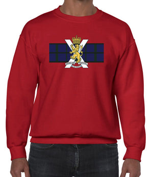 Royal Regiment Of Scotland Front Printed Sweater