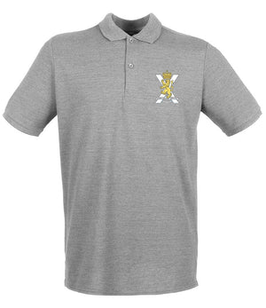 Royal Regiment of Scotland Embroidered Pique Polo Shirt