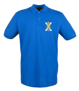 Royal Regiment of Scotland Embroidered Pique Polo Shirt