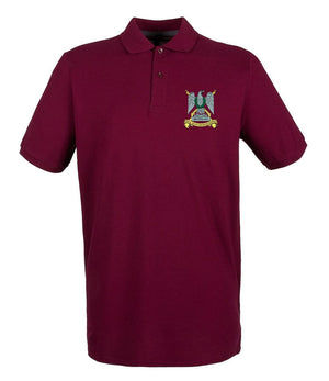 Royal Scots Dragoon Guards Embroidered Pique Polo Shirt