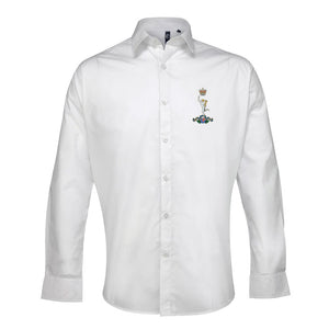 Royal Signals Embroidered Long Sleeve Oxford Shirt