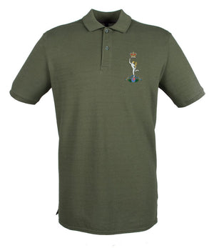 Royal Signals Embroidered Pique Polo Shirt