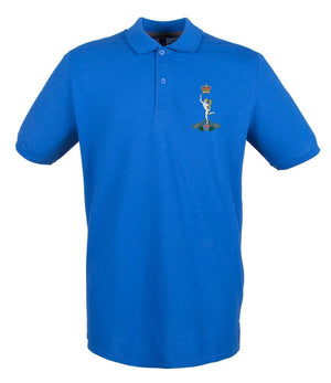 Royal Signals Embroidered Pique Polo Shirt