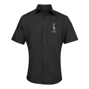 Royal Signals Embroidered Short Sleeve Oxford Shirt