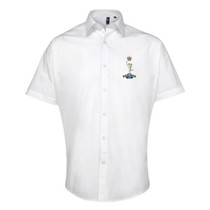 Royal Signals Embroidered Short Sleeve Oxford Shirt