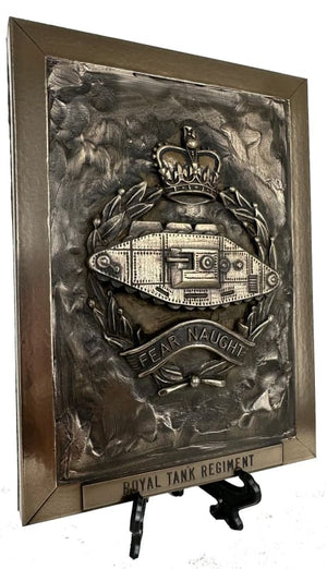 Royal Tank Regiment Cold Cast Bronze Plaque