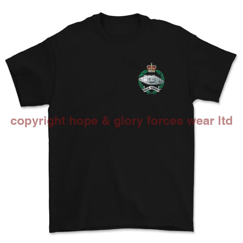 Royal Tank Regiment Embroidered or Printed T-Shirt