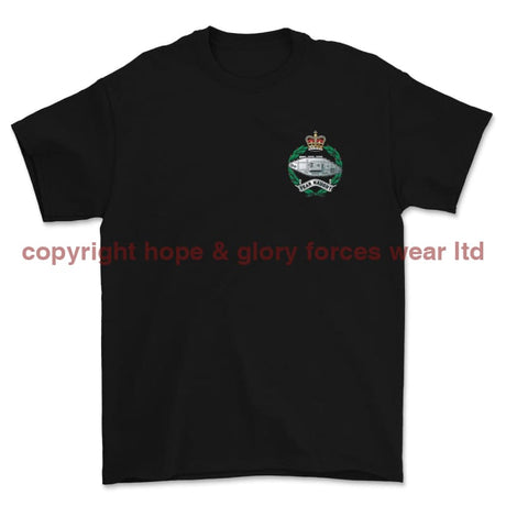 Royal Tank Regiment Embroidered or Printed T-Shirt