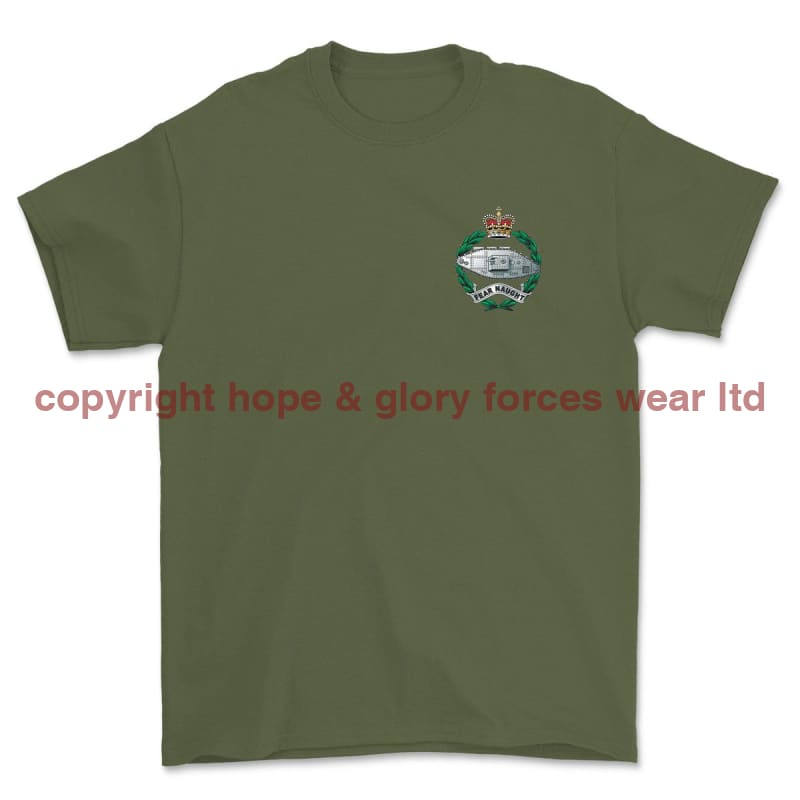 Royal Tank Regiment Embroidered or Printed T-Shirt