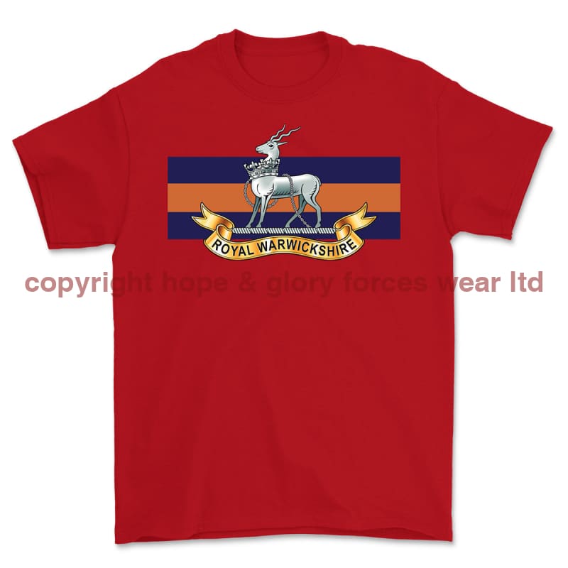 Royal Warwickshire Fusiliers Printed T-Shirt