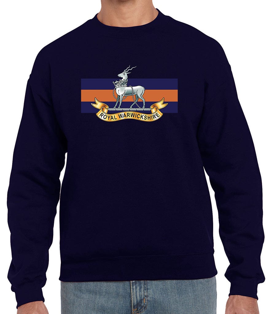 Royal Warwickshire Fusiliers Front Printed Sweater