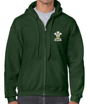 Royal Welsh Unisex Full Zip Hoodie