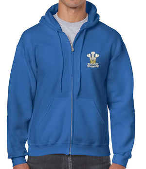 Royal Welsh Unisex Full Zip Hoodie