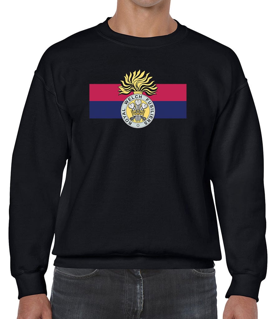 Royal Welch Fusiliers Front Printed Sweater