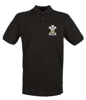 Royal Welsh Embroidered Pique Polo Shirt