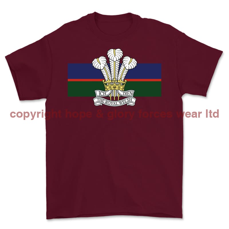 Royal Welsh Printed T-Shirt