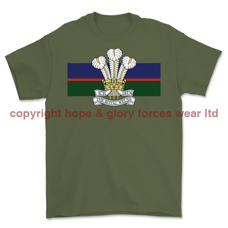 Royal Welsh Printed T-Shirt