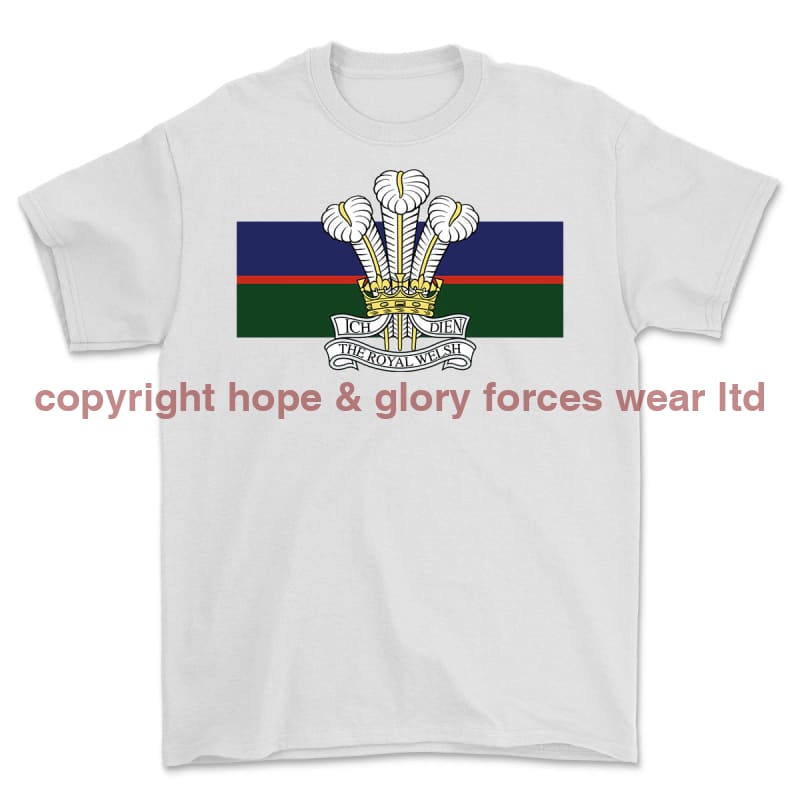 Royal Welsh Printed T-Shirt