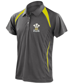 Royal Welsh Unisex Sports Polo Shirt