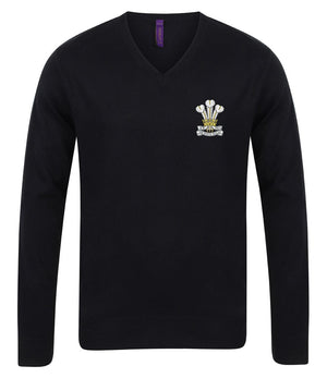 Royal Welsh Lightweight V Neck Sweater