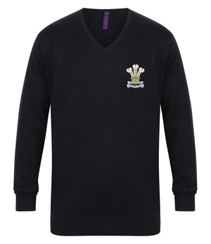 Royal Welsh Lightweight V Neck Sweater