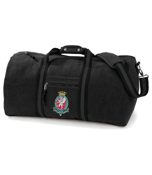 Royal Wessex Yeomanry Vintage Canvas Holdall