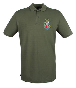 Royal Wessex Yeomanry Embroidered Pique Polo Shirt