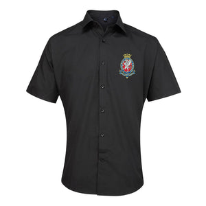 Royal Wessex Yeomanry Embroidered Short Sleeve Oxford Shirt