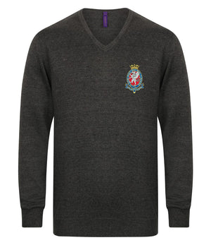 Royal Wessex Yeomanry Lightweight V Neck Sweater