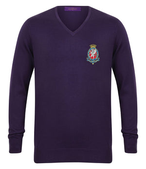 Royal Wessex Yeomanry Lightweight V Neck Sweater