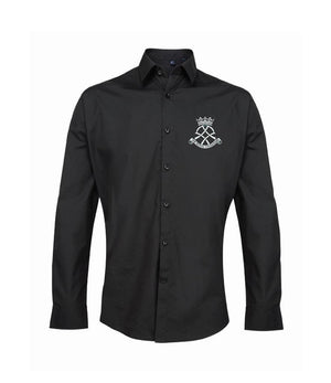 Royal Yeomanry Embroidered Long Sleeve Oxford Shirt