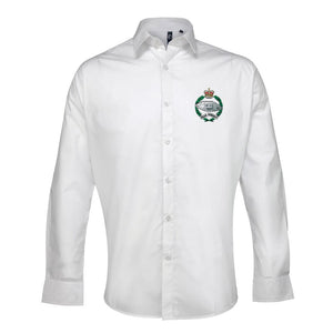 Royal Tank Regiment RTR Embroidered Long Sleeve Oxford Shirt