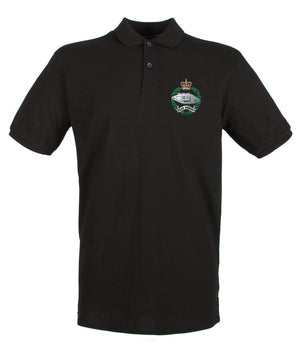 Royal Tank Regiment RTR Embroidered Pique Polo Shirt