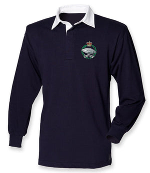 Royal Tank Regiment RTR Long Sleeve Rugby Shirt