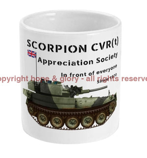 SCORPION CVR(T) Appreciation Society Ceramic Mug