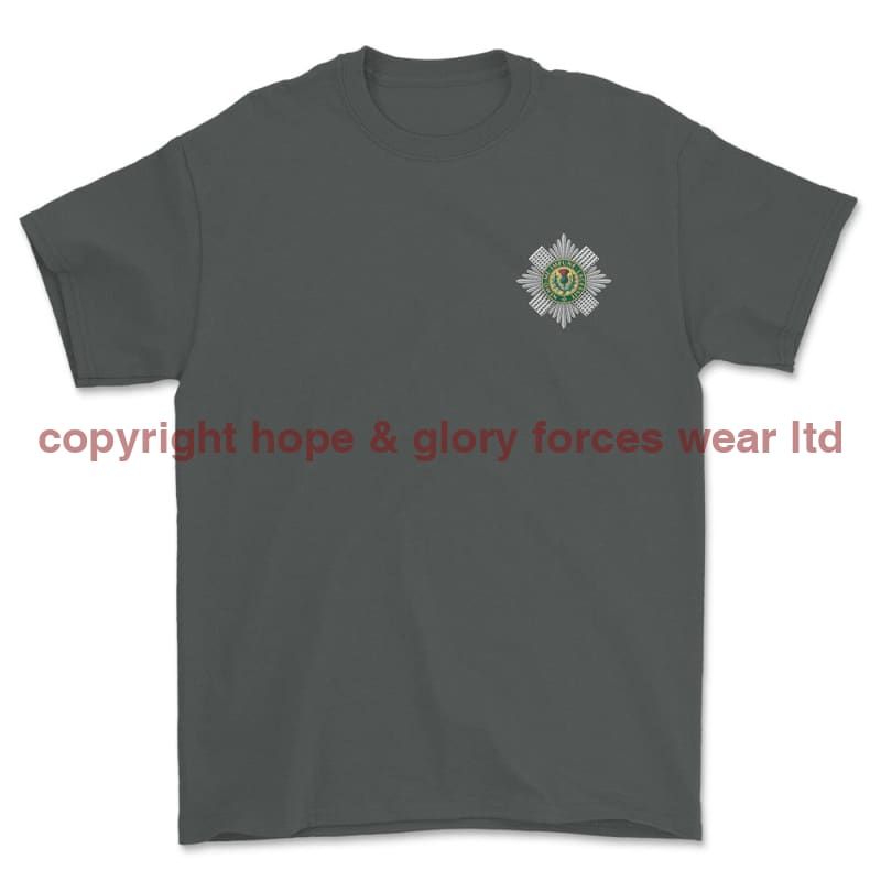 T-Shirt - The Scots Guards Embroidered T-Shirt