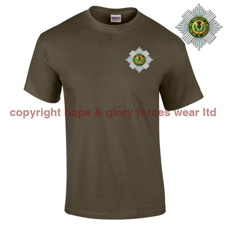 T-Shirt - The Scots Guards Embroidered T-Shirt