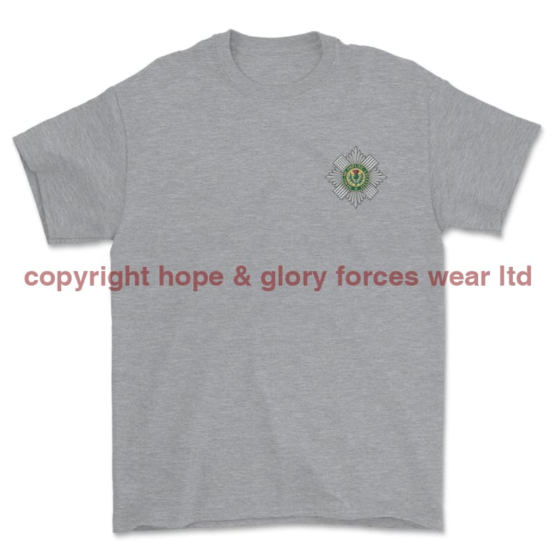 T-Shirt - The Scots Guards Embroidered T-Shirt