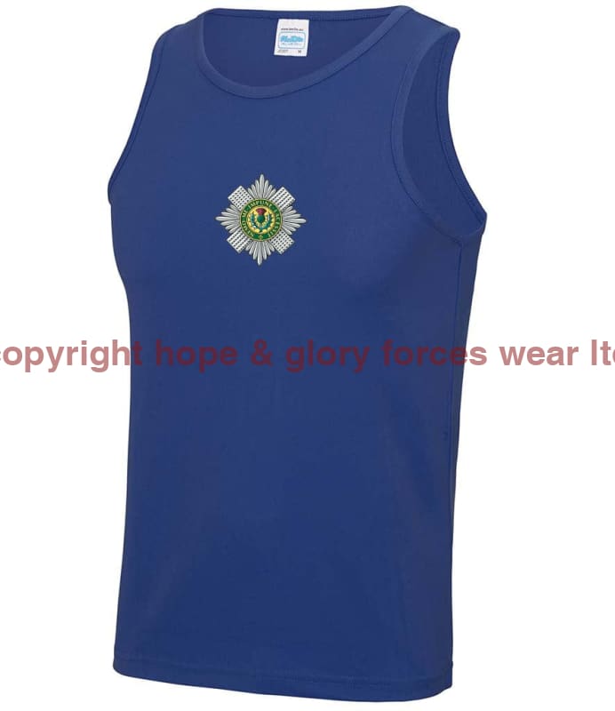 Scots Guards Embroidered Sports Vest