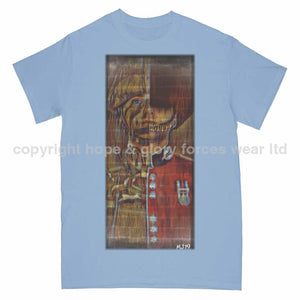 Scots Guards On Guard On OPS Art Printed T-Shirt