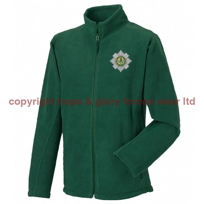 Fleece Jacket - The Scots Guards Outdoor Fleece Jacket