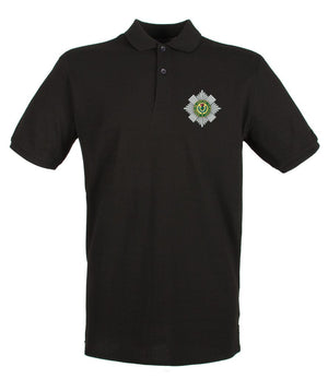 Scots Guards Embroidered Pique Polo Shirt