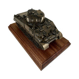M4 Sherman Tank Cast Bronze Presentation