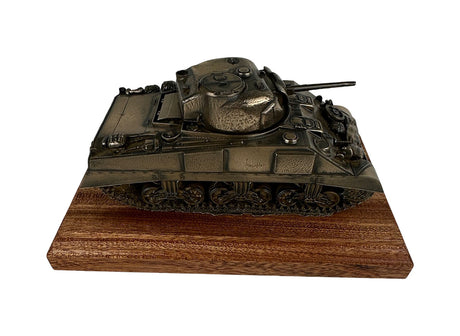 M4 Sherman Tank Cast Bronze Presentation