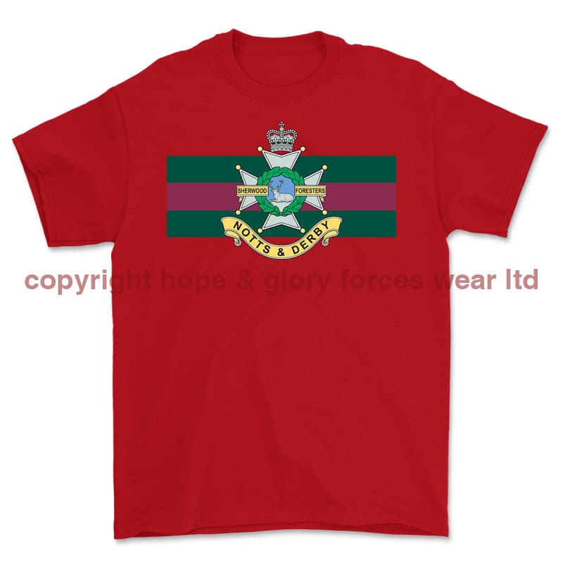 Sherwood Foresters Printed T-Shirt