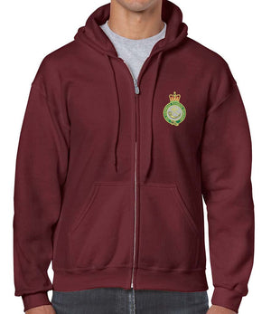 Sherwood Rangers Yeomanry Unisex Full Zip Hoodie