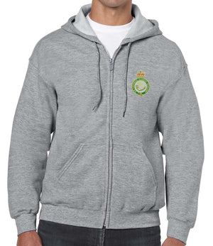 Sherwood Rangers Yeomanry Unisex Full Zip Hoodie