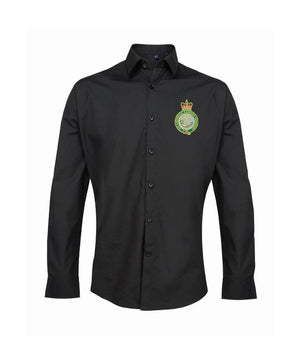 Sherwood Rangers Yeomanry Embroidered Long Sleeve Oxford Shirt