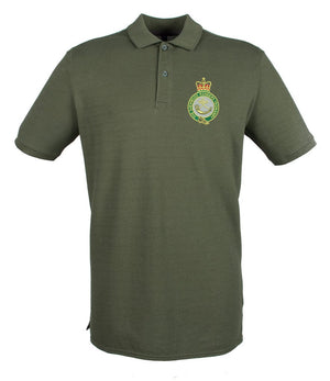 Sherwood Rangers Yeomanry Embroidered Pique Polo Shirt